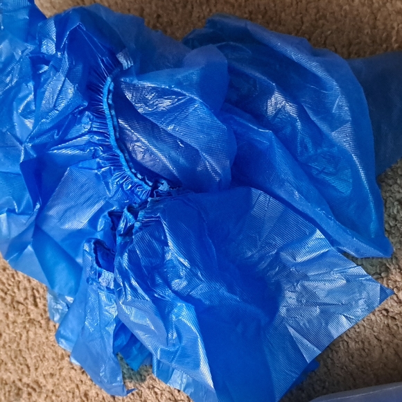 BUSELF Shoe Covers Blue Plastic - Picture 2 of 9